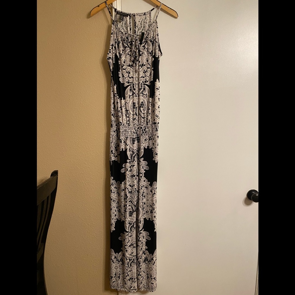 •INC Black & White Jumpsuits